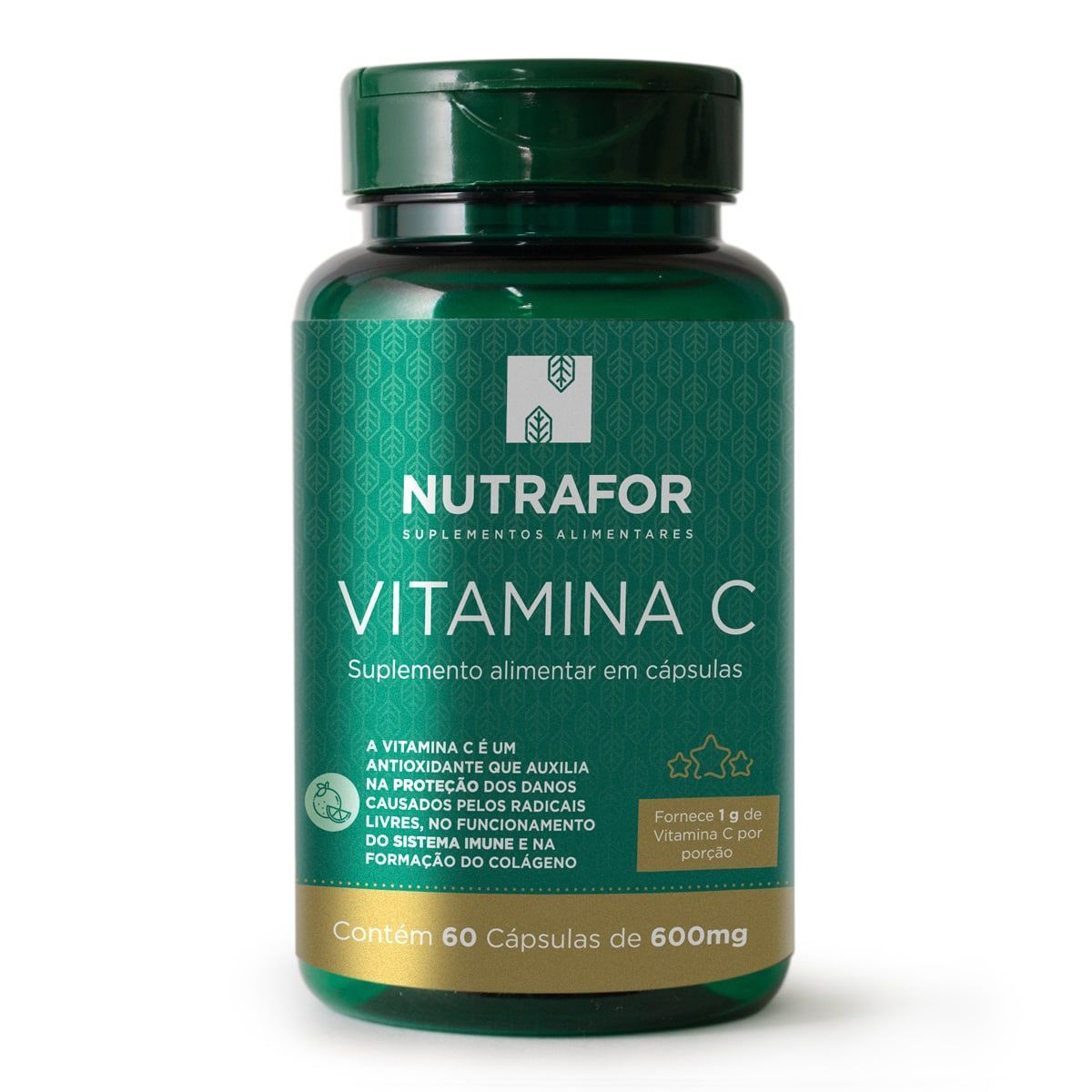 Vitamina C - 60 C�psulas - Nutrafor*** Data Venc. 30/10/2023