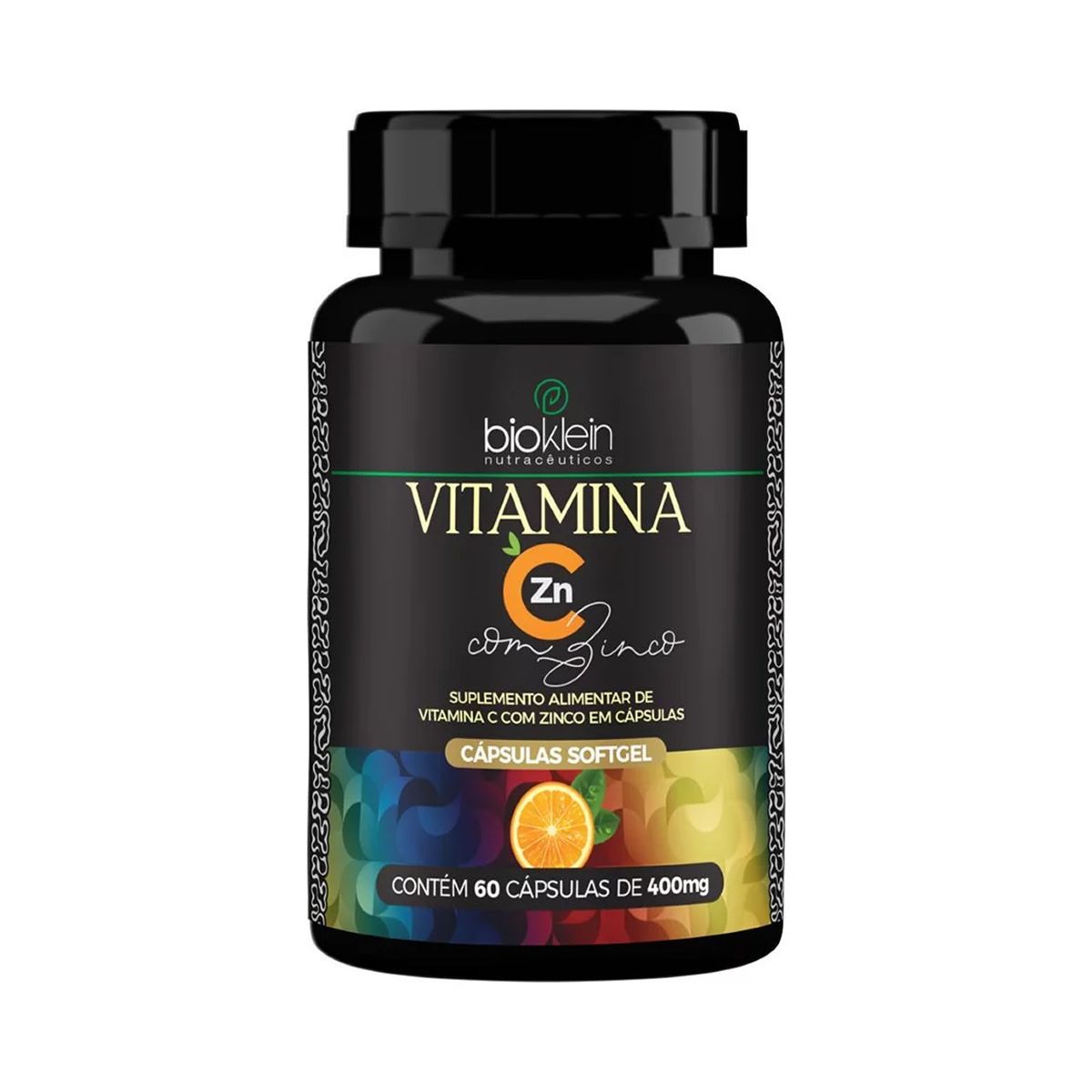 Vitamina C + Zinco - 60 C�psulas - Bioklein*** Data Venc. 30/08/2026
