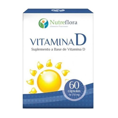 Vitamina D - 60 C�psulas - Nutreflora