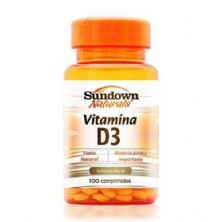 Vitamina D3 - 100 Comprimidos - Sundown