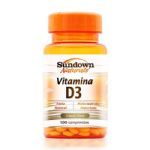Vitamina D3 - 100 Comprimidos - Sundown