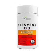Vitamina D3 2000UI - 120 C�psulas - Full Therapy