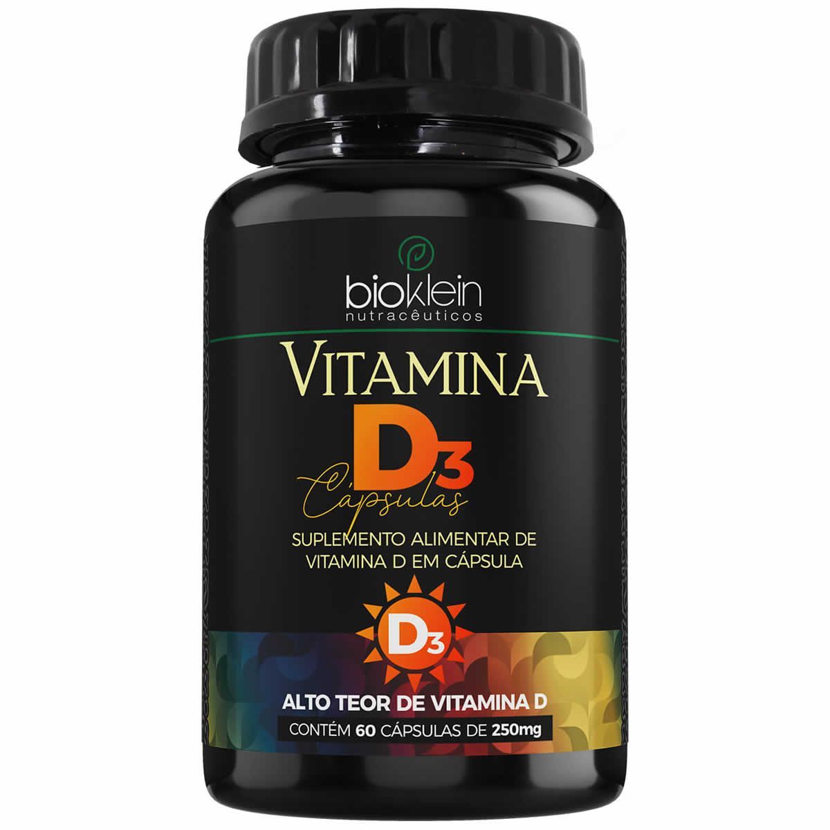 Vitamina D3 2000UI - 60 C�psulas - Bioklein*** Data Venc. 20/4/23