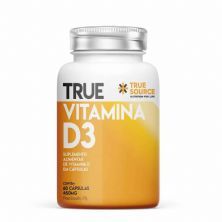 Vitamina D3 2000UI - 60 C�psulas - True Source