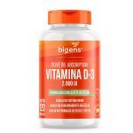 Vitamina D3 2000ui �leo de Oliva - 120 C�psulas - Bigens
