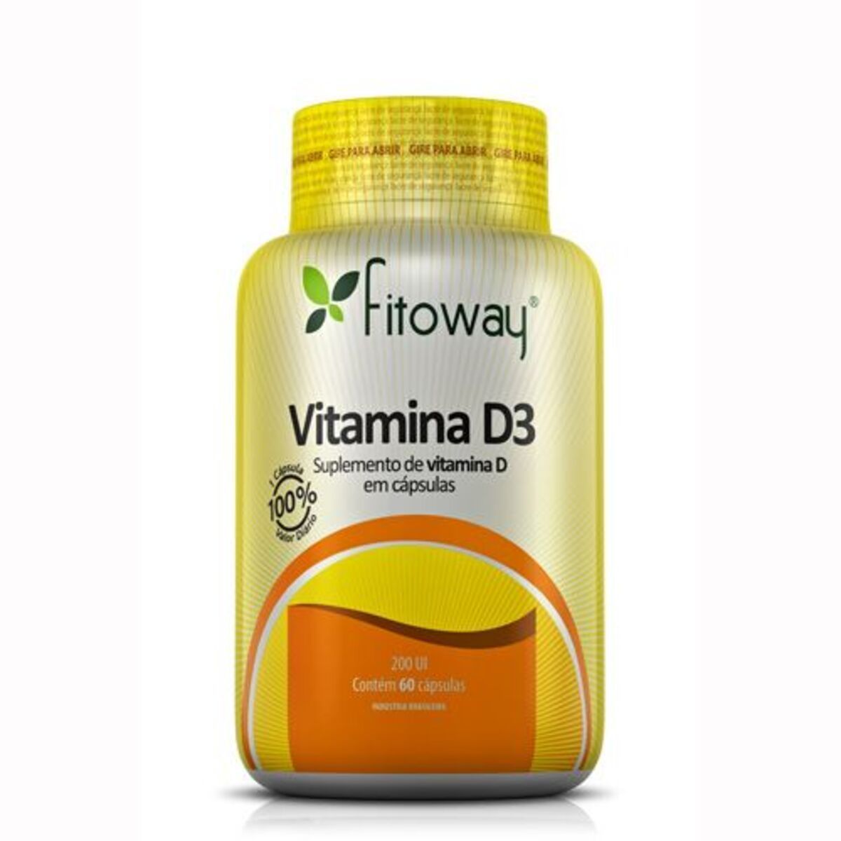 Vitamina D3 - 60 C�psulas - Fitoway*** Data Venc. 31/10/2021