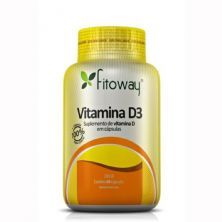 Vitamina D3 - 60 C�psulas - Fitoway