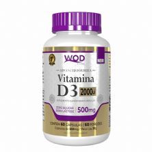 Vitamina D3 - 60 C�psulas - Wod Nutrition