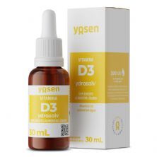 Vitamina D3 Ydrosolv - 30ml Gotas Sem Sabor - Yosen