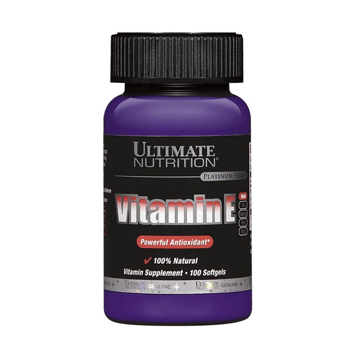 Vitamina E - 100 Softgels - Ultimate Nutrition