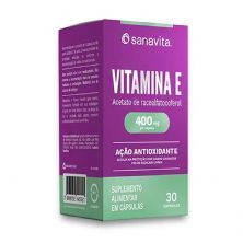 Vitamina E - 30 C�psulas - Sanavita