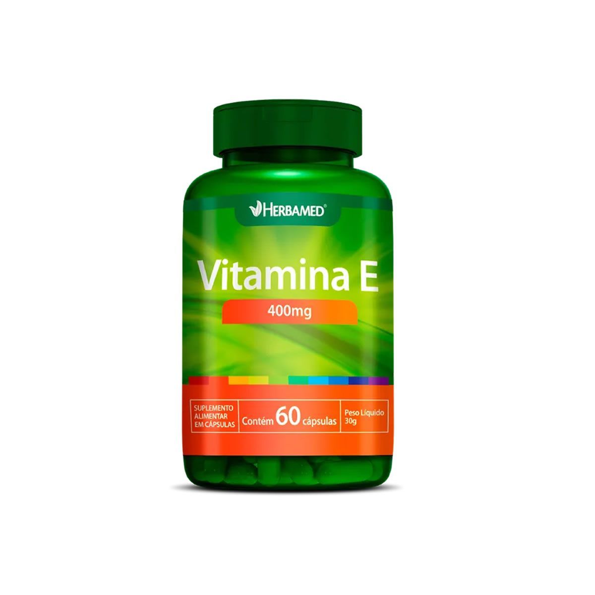 Vitamina E - 60 C�psulas - Herbamed