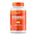 Vitamina C Essential Pure 500mg - 60 C�psulas - Bigens