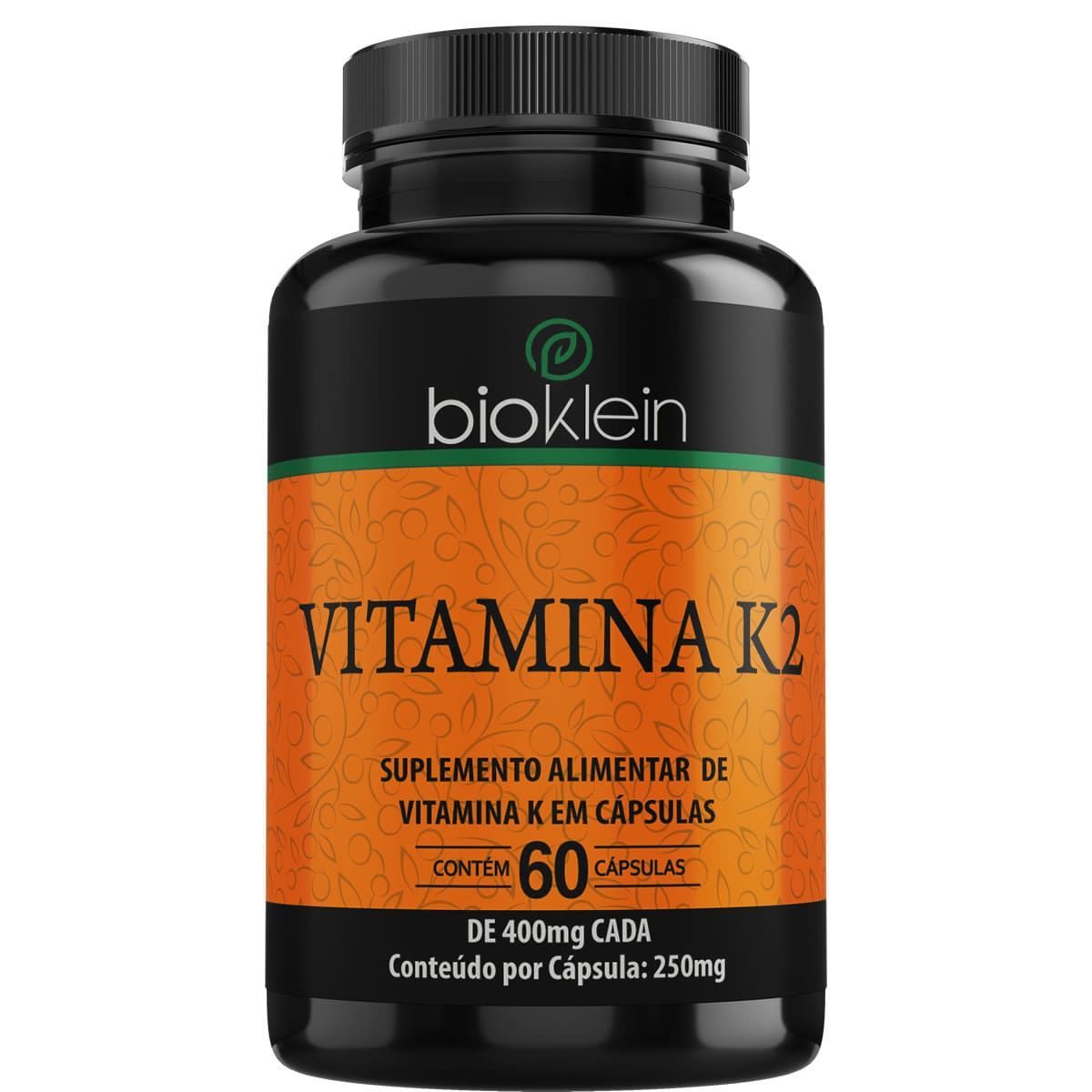 Vitamina K2 - 60 C�psulas - Bioklein