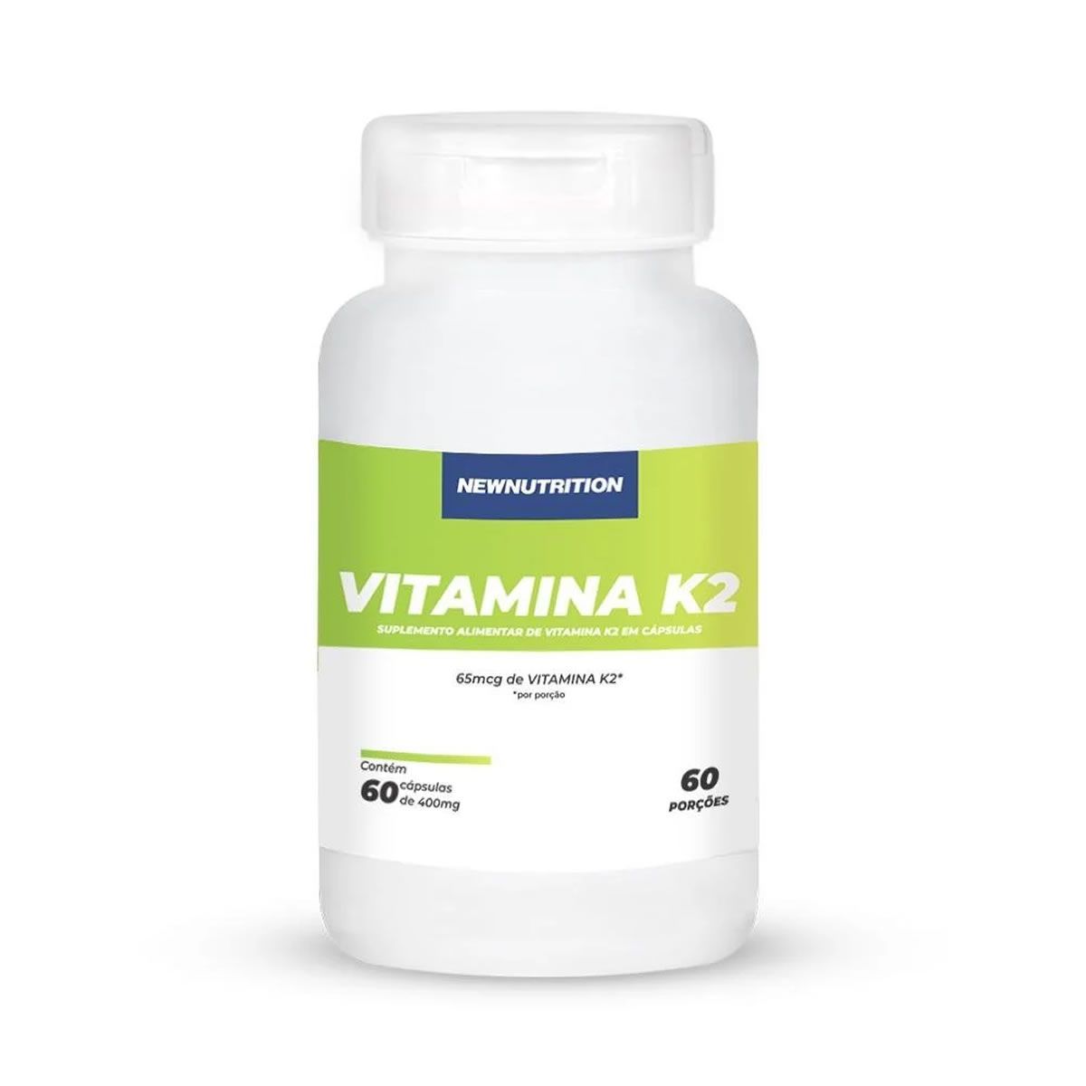Vitamina K2 - 60 C�psulas - NewNutrition*** Data Venc. 30/5/23