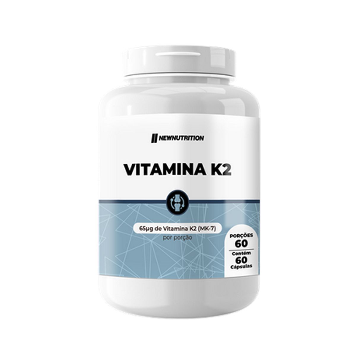 Vitamina K2 - 60 C�psulas - NewNutrition