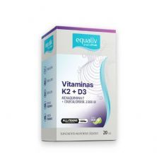 Vitamina K2 + D3 Gotas - 20ml Lim�o - Equaliv