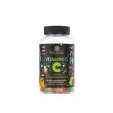 Vitamini C Gummy - 60 Gomas Morango, Manga e Ma�� Verde- Essential Nutrition*** Data Venc. 30/04/2021