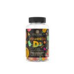 Vitamini D3 Gummy - 60 Gomas Morango, Ma�� Verde e Manga - Essential Nutrition
