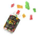 Vitamini D3 Gummy - 60 Gomas Morango, Ma�� Verde e Manga - Essential Nutrition