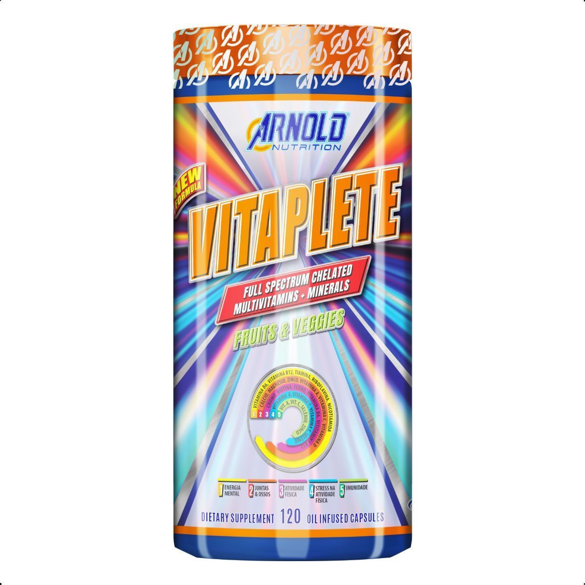 VitaPlete - 120 Tabletes - Arnold Nutrition