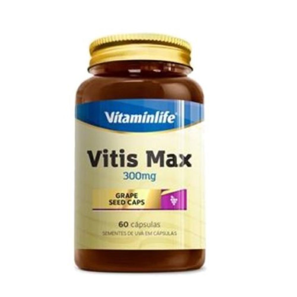 Vitis Max Semente de Uva - 60 C�psulas - VitaminLife*** Data Venc. 10/09/2021