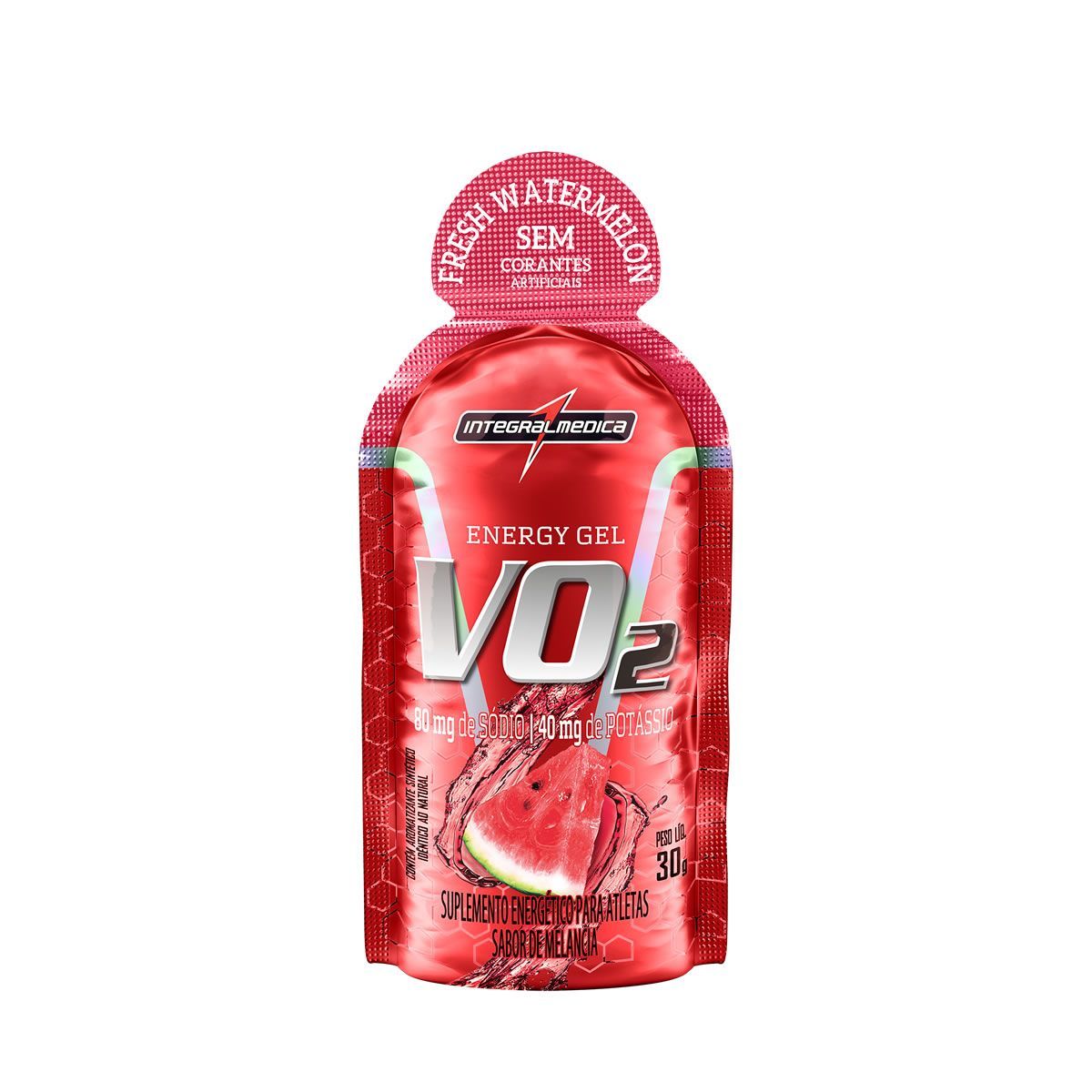 Vo2 Energy Gel - 1 sach� de 30g Melancia - Integralmedica
