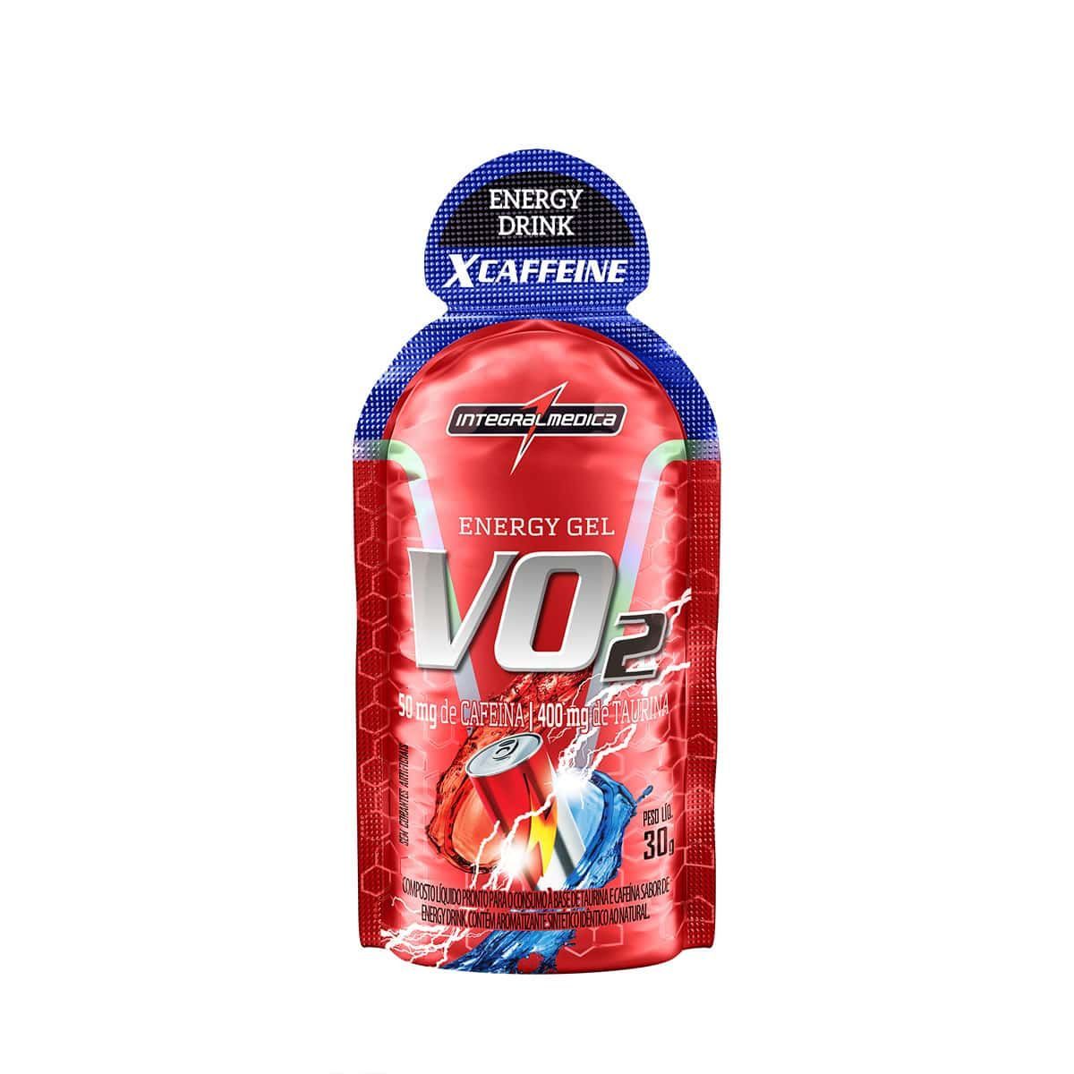 Vo2 Energy Gel Caffeine - 1 Sach� Energy Drink - IntegralM�dica