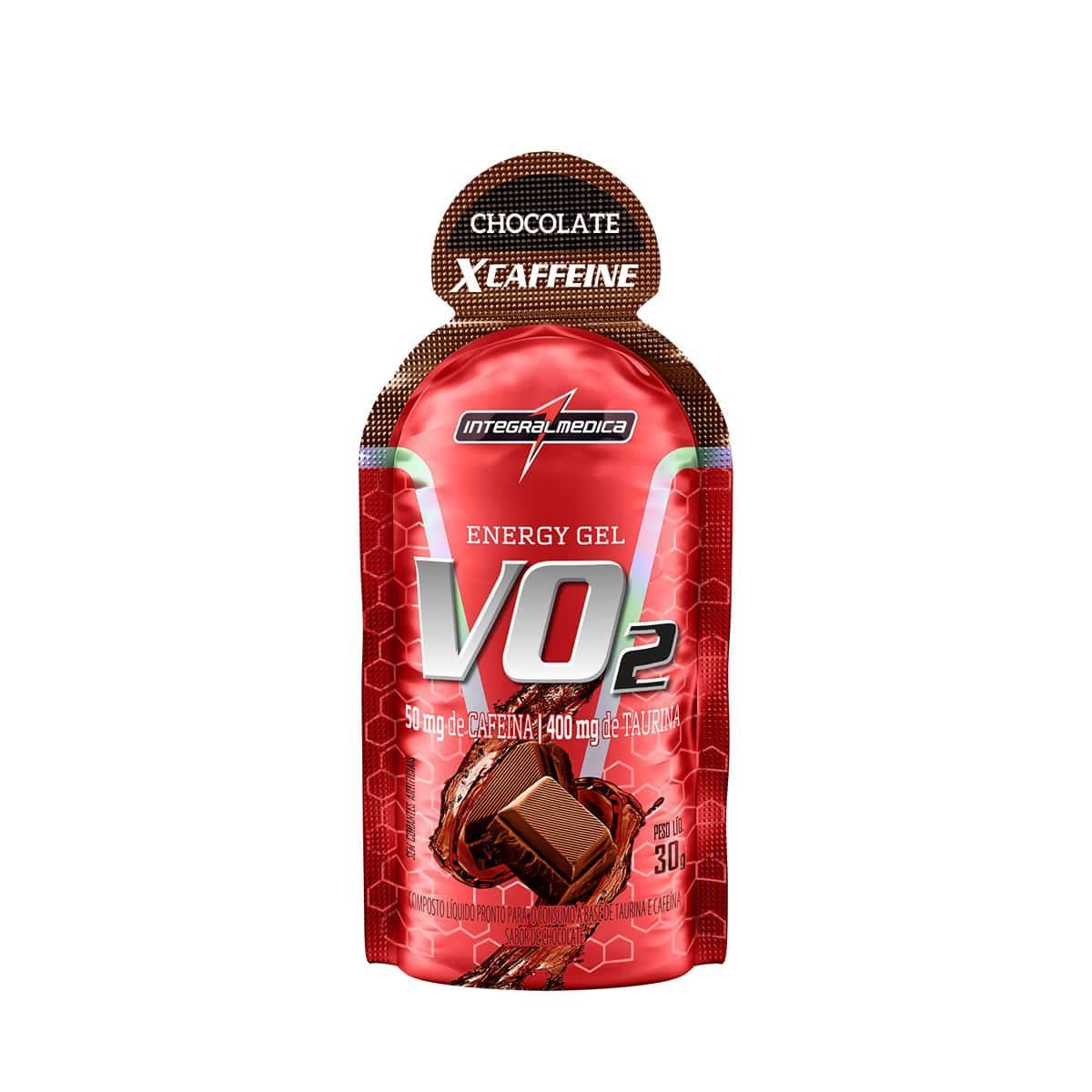 Vo2 Energy Gel X-Caffeine - 1 Sach� 30g Chocolate - IntegralM�dica*** Data Venc. 30/09/2025