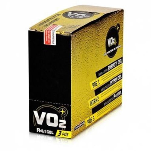 Vo2 Gel R4:1 P�s treino - Lim�o 10 sach�s de 30g - Integral medica