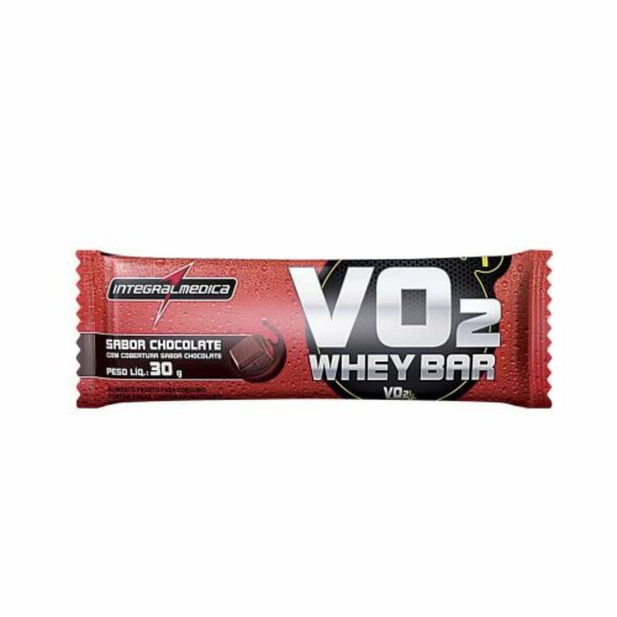 VO2 Whey BAR - 1 barra de 30g Chocolate - Integralm�dica*** Data Venc. 30/10/2022