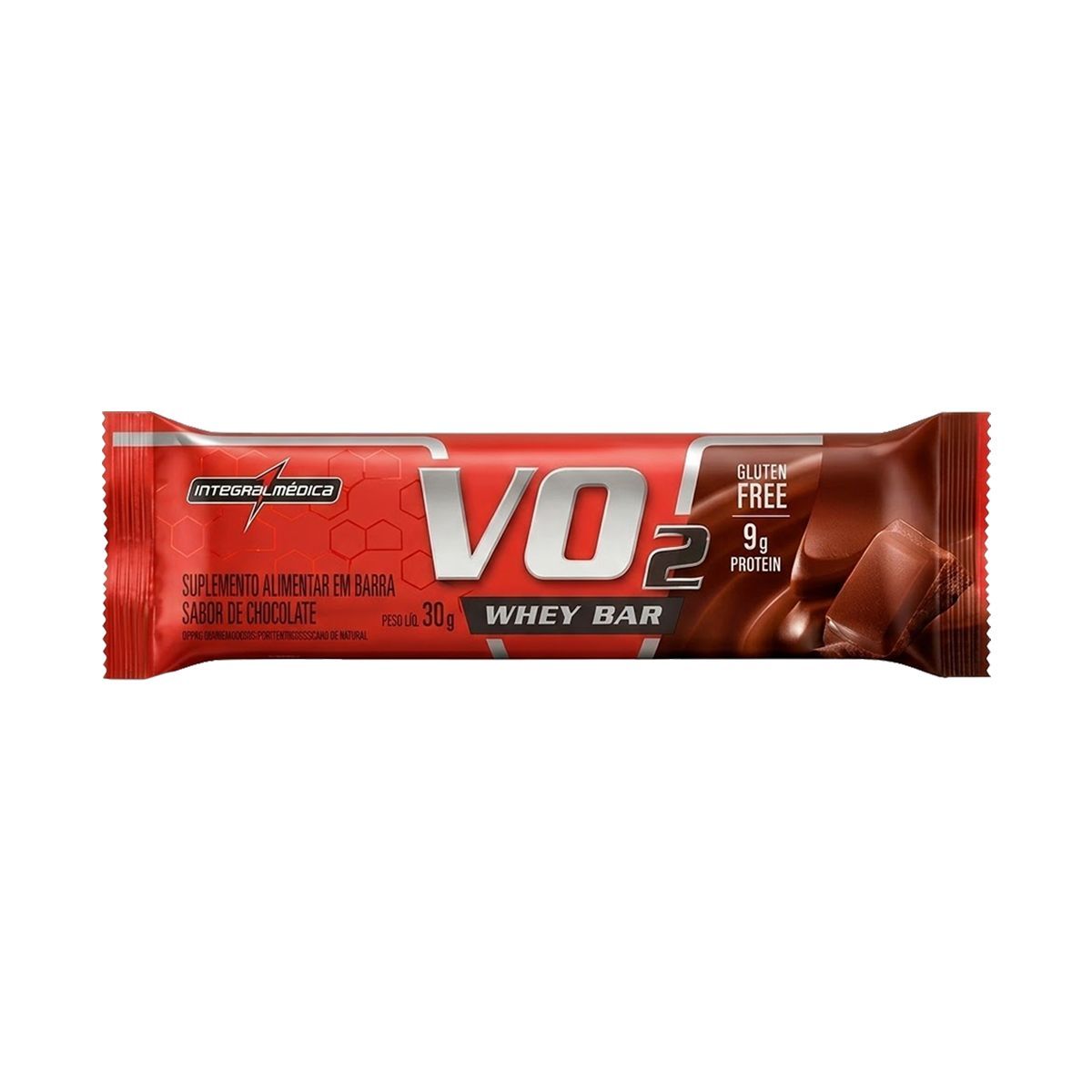 VO2 Whey BAR - 1 Unidade de 30g Chocolate - Integralm�dica