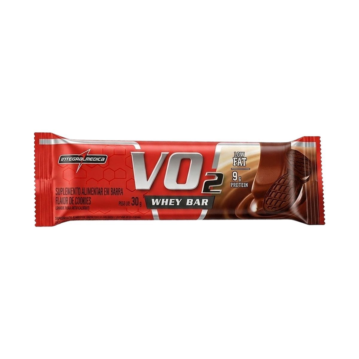 VO2 Whey BAR - 1 unidade de 30g Cookies - Integralm�dica