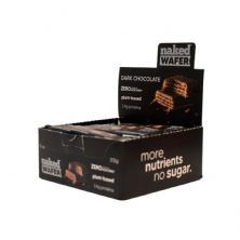 Naked Wafer - 12 Unidades 26g Dark Chocolate - Naked Nuts