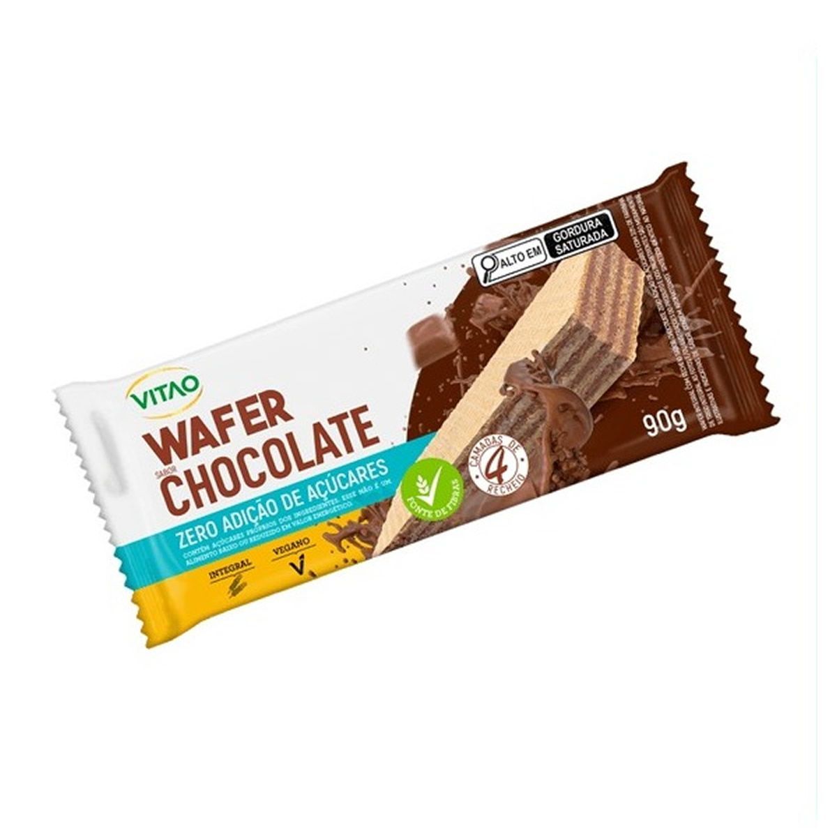 Wafer Integral Zero - 90g Chocolate - VITAO*** Data Venc. 16/09/2025