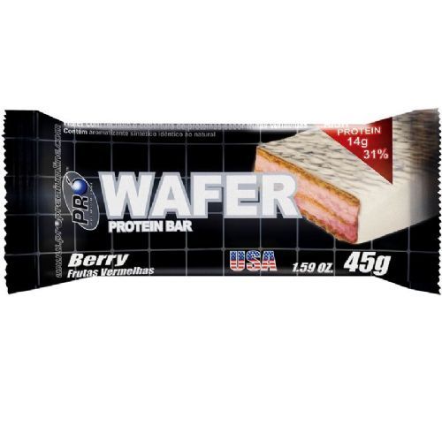 Wafer Protein Bar - 45gr Chocolate com Avel� - Probi�tica