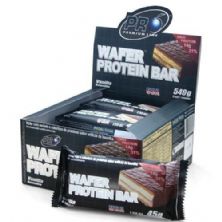 Wafer Protein Bar - Caixa com 12 Unidade de 45gr Baunilha - Probi�tica