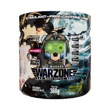 Warzone Night Battle Pr�-Treino - 360g Green Bomb - Under Labz