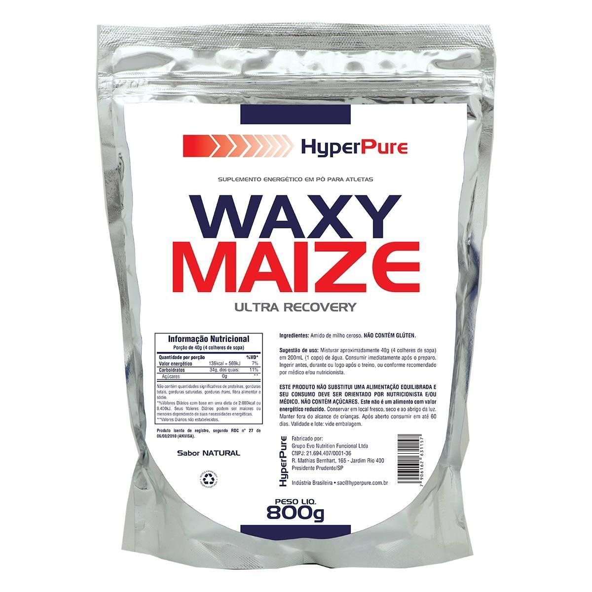 Waxy Maize - Natural 800g - Hyperpure
