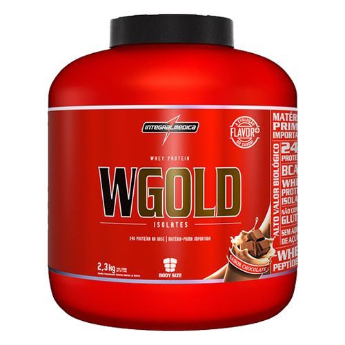 WGold Whey Isolate - Chocolate 2300g - Integralm�dica