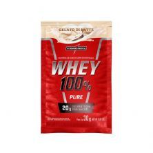 Whey 100% - 1 Sach� 30g Gelato di Latte - Integral M�dica