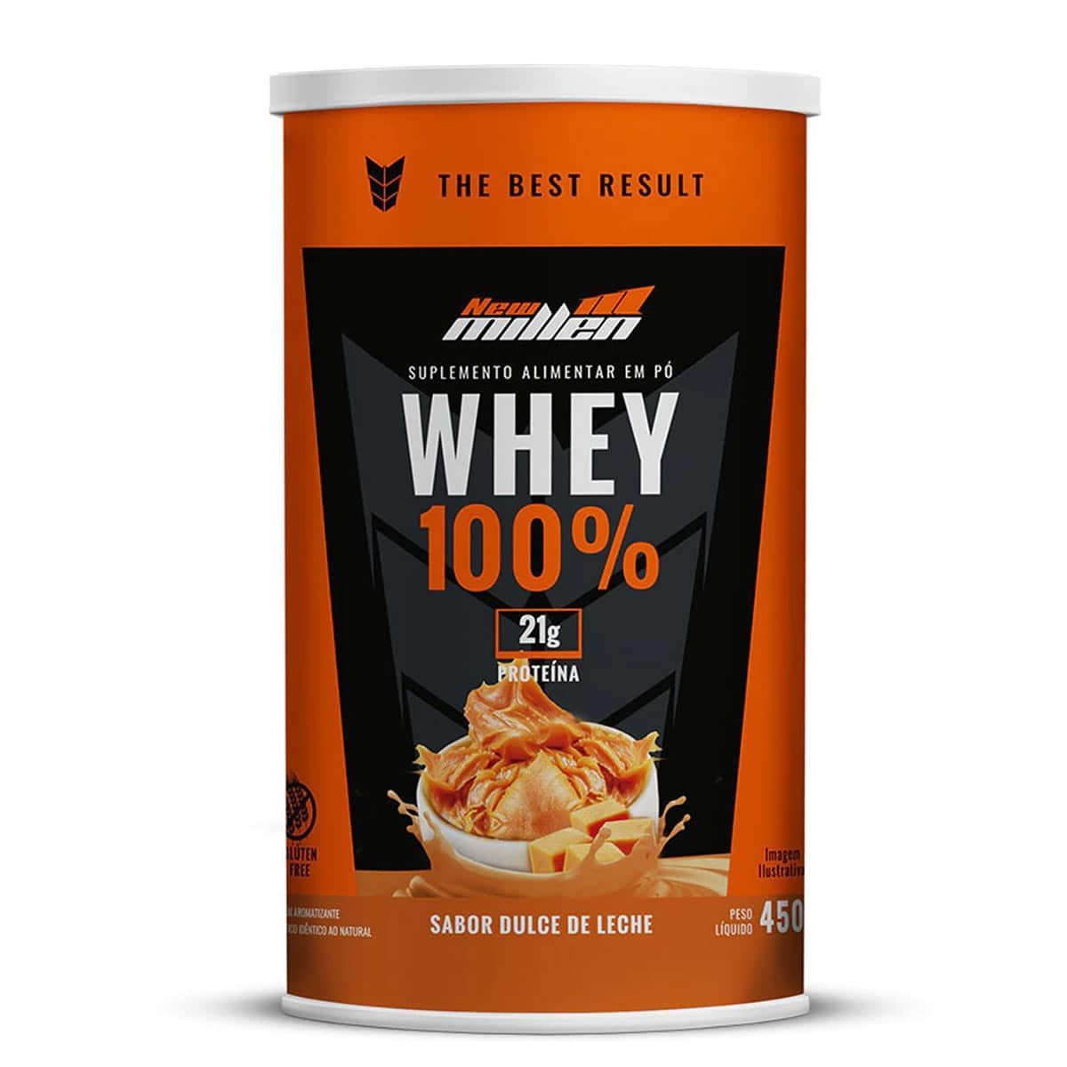 Whey 100% - 450g Dulce De Leche - New Millen