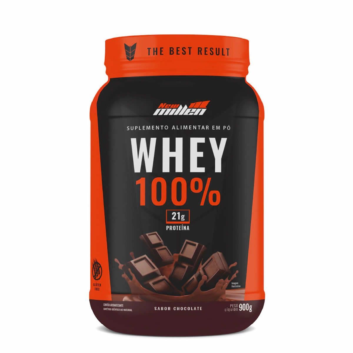 Whey 100% - 900g Chocolate - New Millen