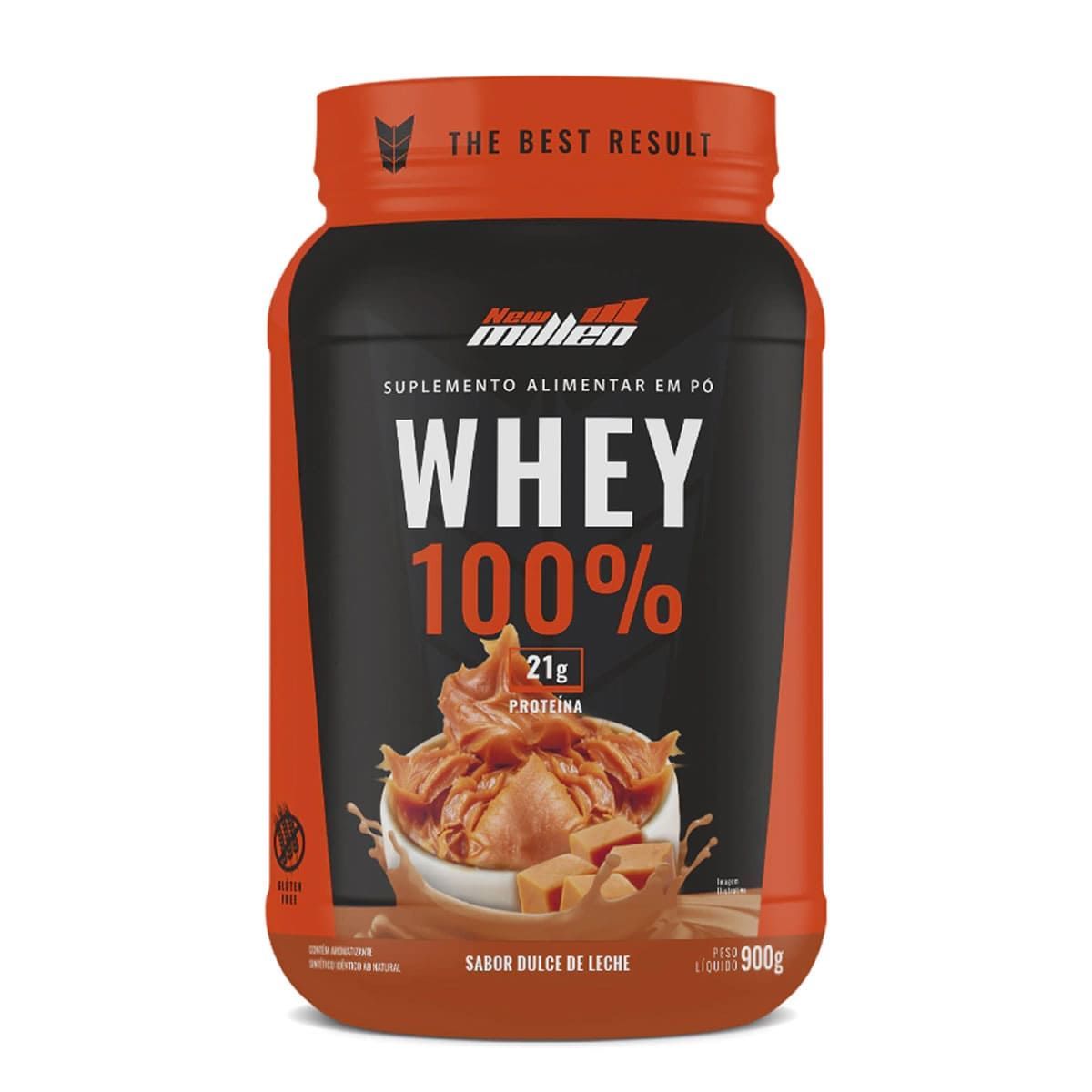 Whey 100% - 900g Dulce de Leche - New Millen
