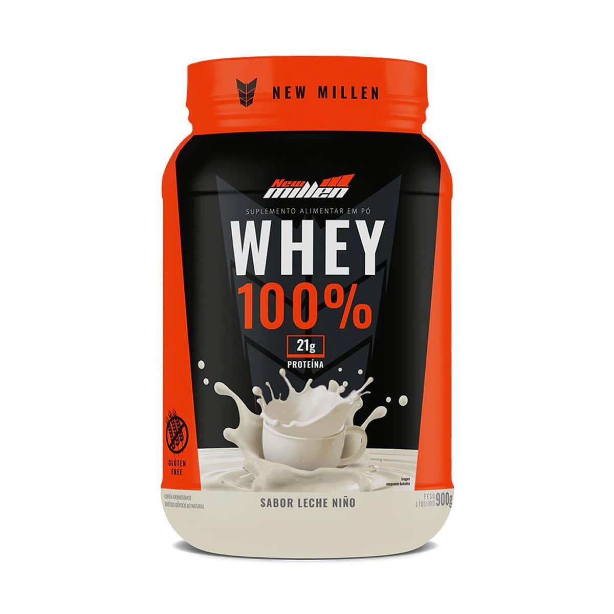 Whey 100% - 900g Leche Ni�o - New Millen