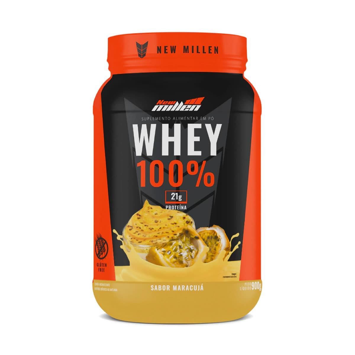 Whey 100% - 900g Maracuj� - New Millen
