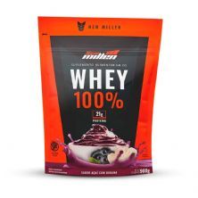 Whey 100% - 900g Refil A�a� com Banana - New Millen