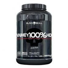 Whey 100% HD - 900g Baunilha - Black Skull