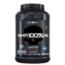 Whey 100% HD - 900g Morango - BlackSkull