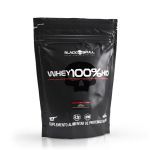 Kit 2X Whey 100% HD - 900g Refil Morango - Black Skull